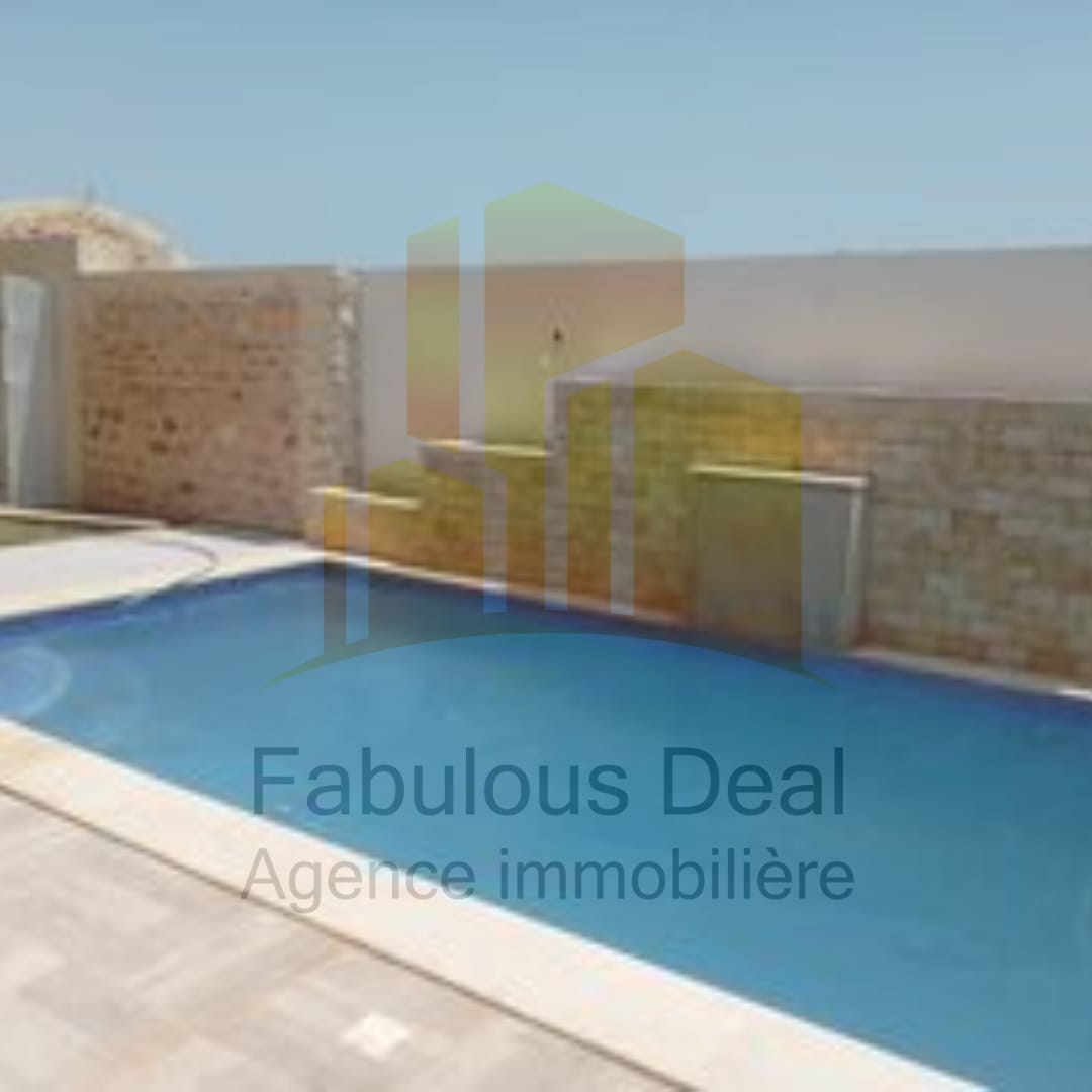 une maison style arabesque à Yasmine Hammamet