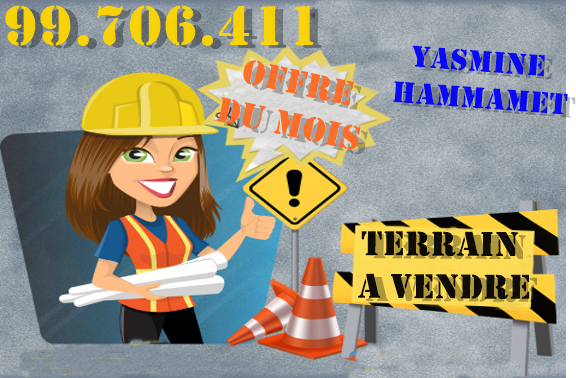 terrain a vendre a yasmine hammamet