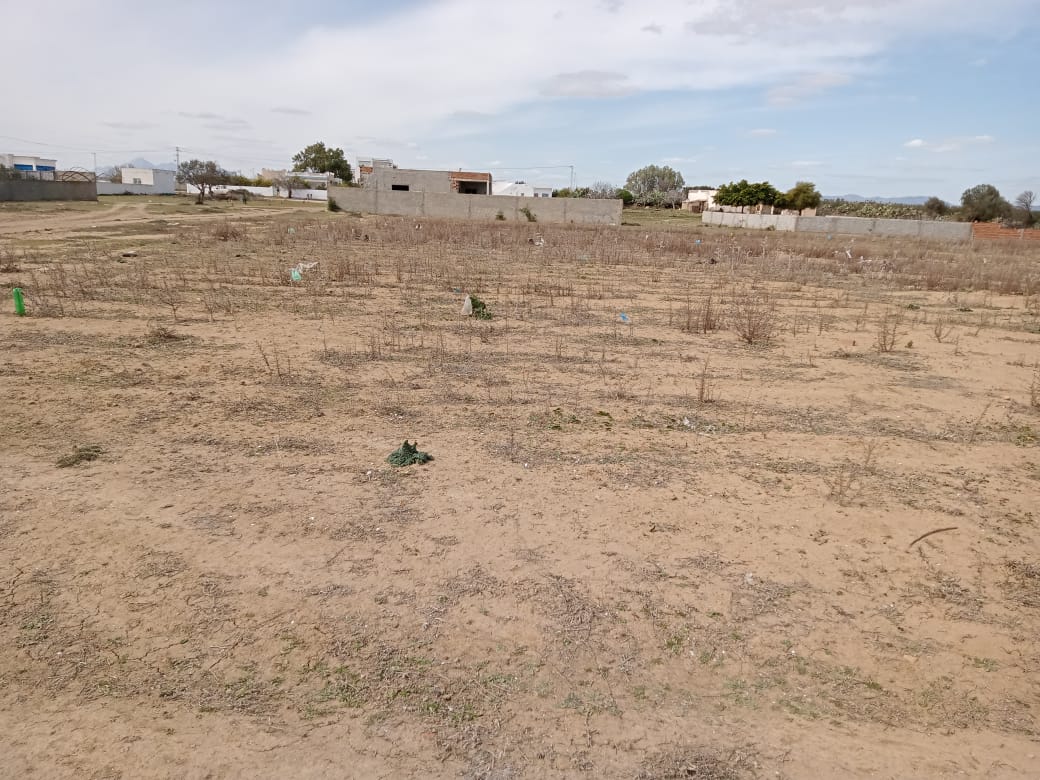 Terrain constructible à bouficha sousse