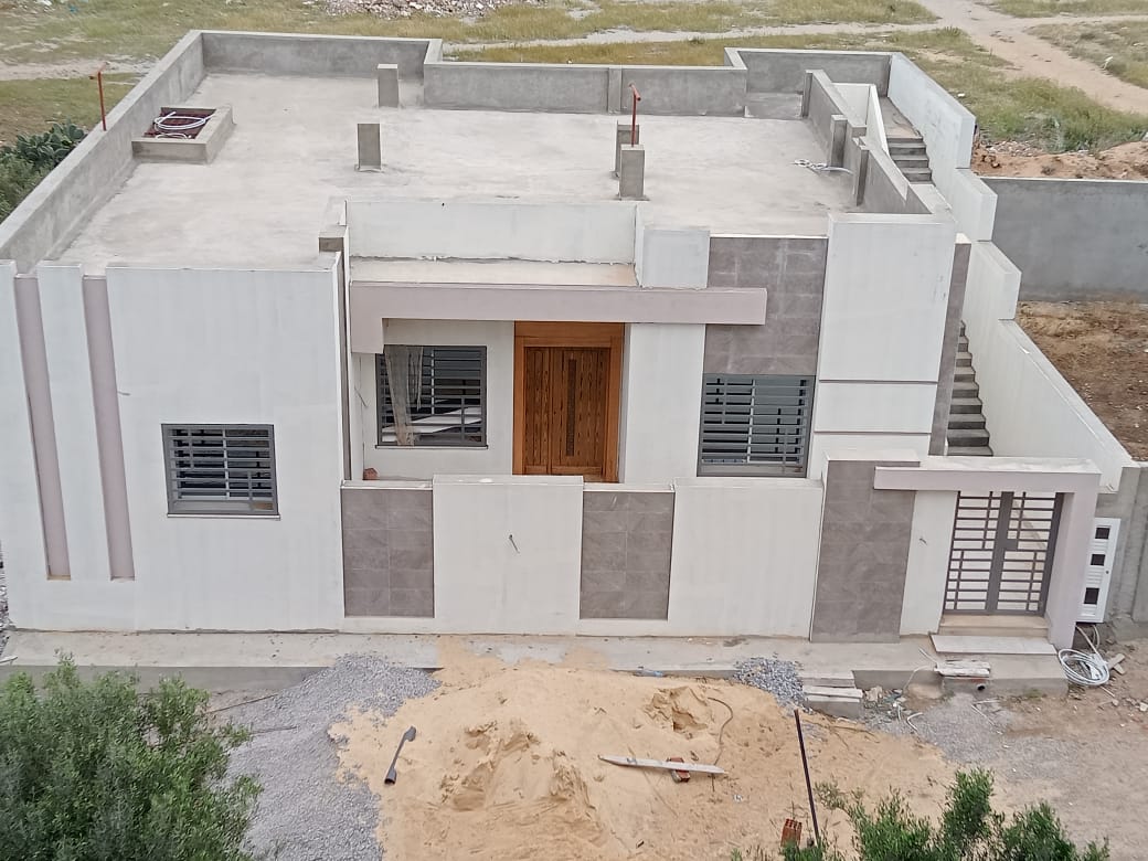 maison rdc neuf à vendre à Mrezga