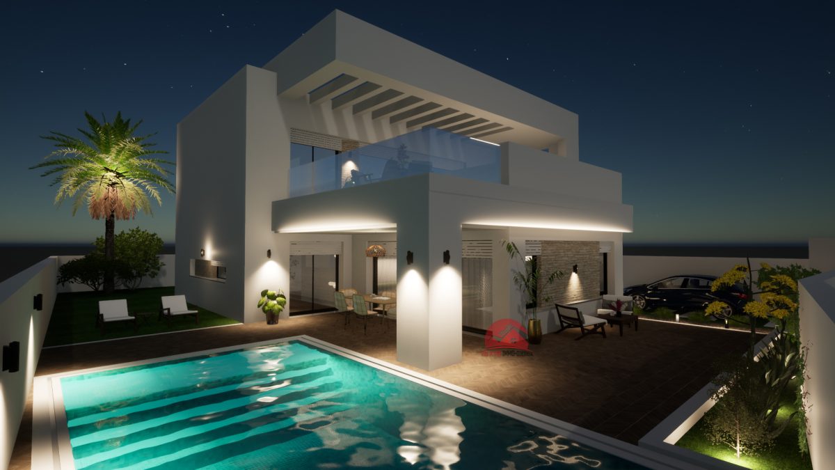 VILLA NEUVE À VENDRE À LA ZONE TOURISTIQUE MEZRAYA – RÉF V640