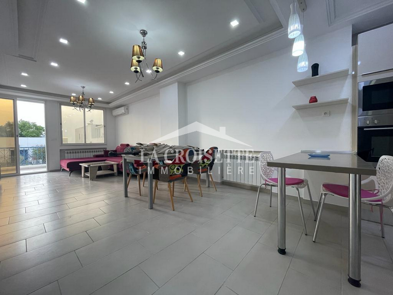 Appartement s+2 meublé à Gammarth ZAL2121