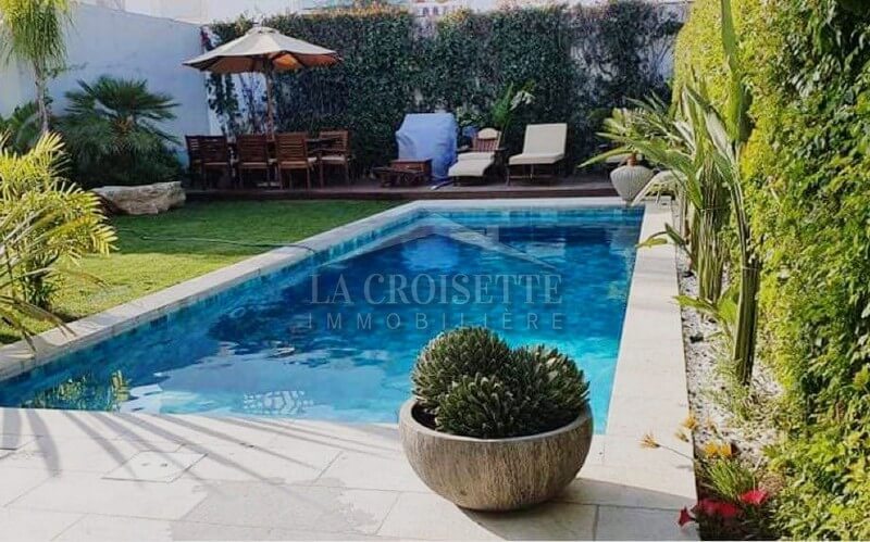 Villa s+3 meublée à la soukra MVL1291