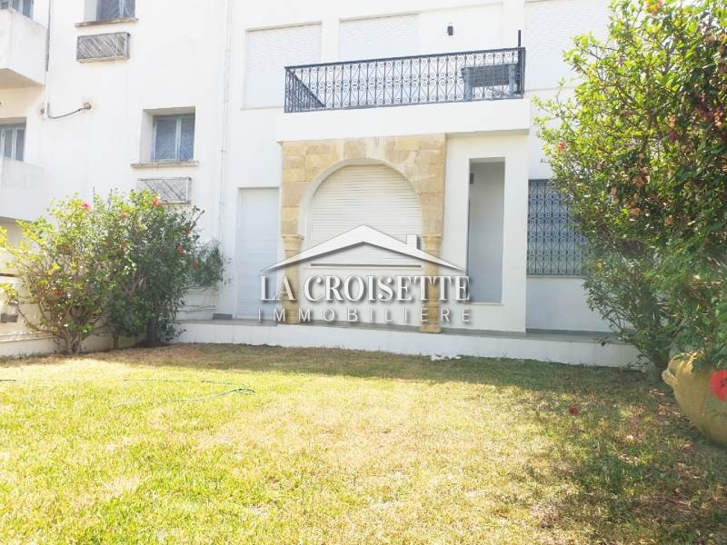 Appartement s+2 avec jardin à Gammarth ZAL2197
