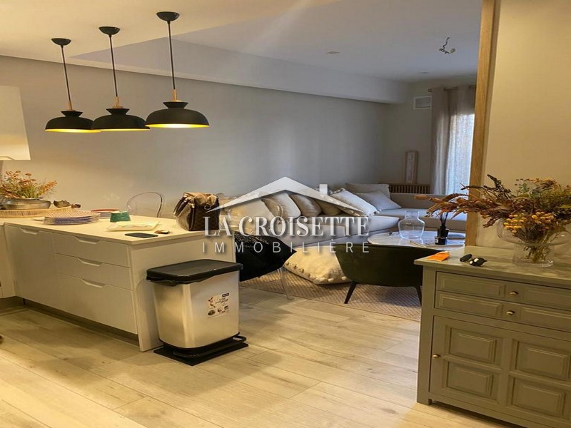 Appartement  Meublé  S+1 Avec Jardin à La Marsa MAV1563