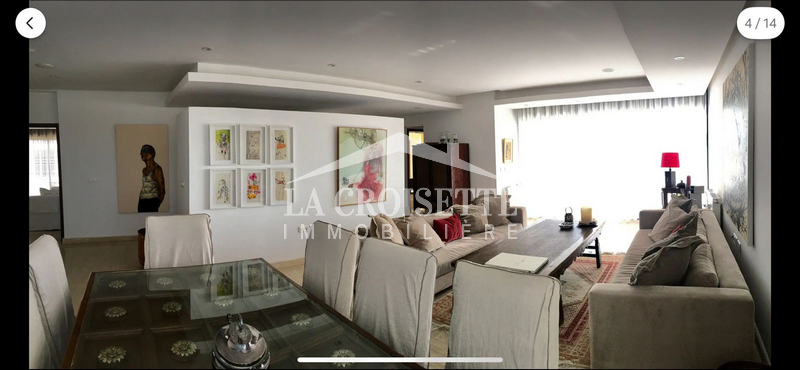 Penthouse S+5 Avec Terrasse Et Piscine à La Soukra ZAV1574