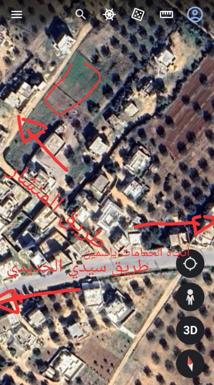 Terrain a sidi hamed Hammamet