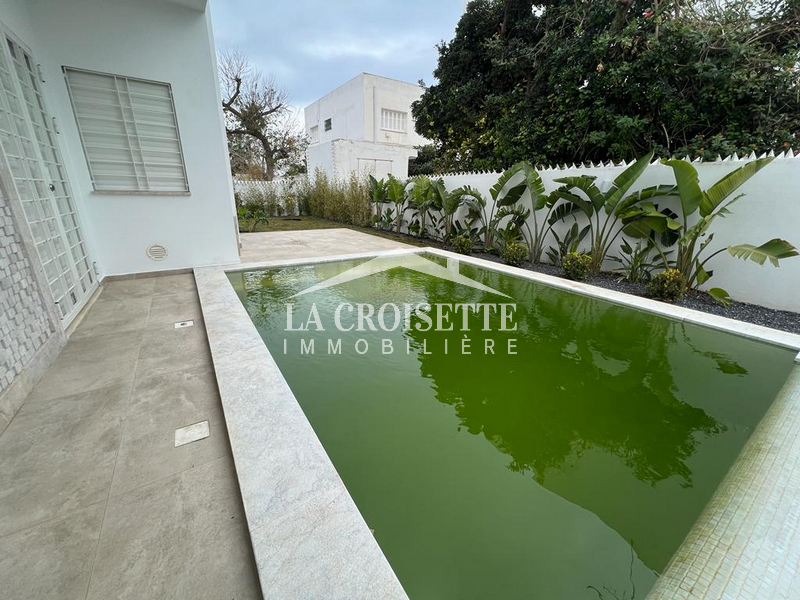 Duplex S+3 Avec Jardin Et Piscine à La Marsa ZDL0589