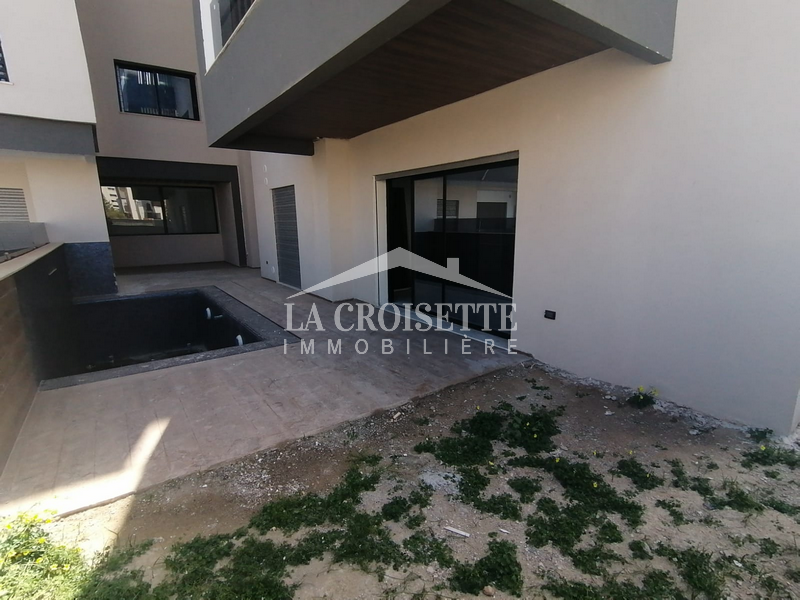 Appartement S+3 avec piscine et jardin aux Jardins de Carthage ZAV1266