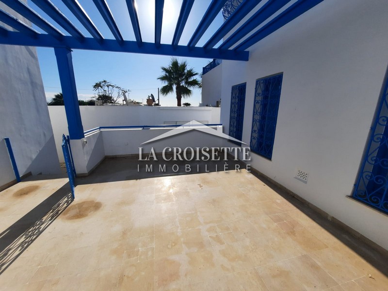 Duplex meublé S+3 avecvue mer à Sidi Bou Said  MDL0346