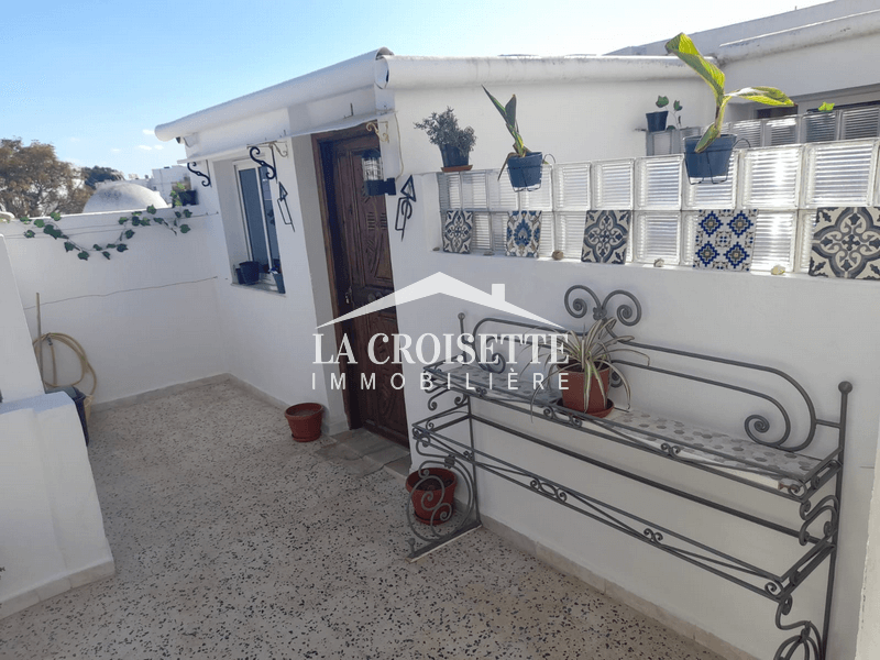 Appartement meublé S+1 avec terrasse à La Marsa MAL1233