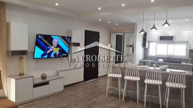 Appartement meublé S+2 avec jardin à La Marsa  MAL0750