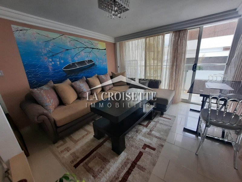 Triplex S+1 meublé vue sur mer à La Marsa  MTRL0016