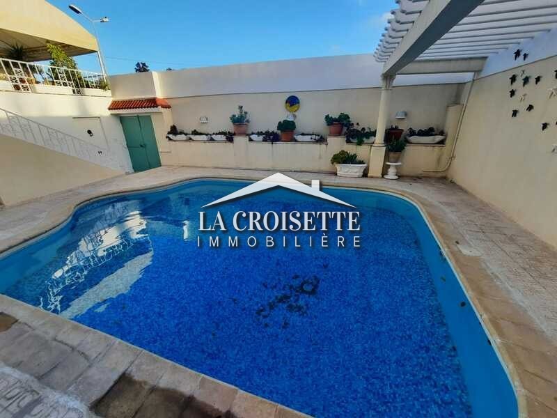 Rez-de-chaussée S+4  à La Marsa MRCL0107