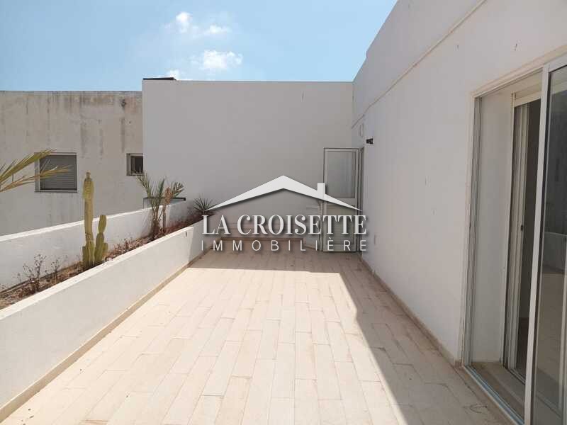 Appartement S+2 avec terrasse à Ain Zaghouan MAL1108