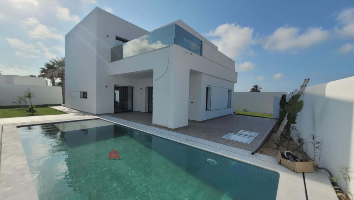 VILLA NEUVE À LA ZONE TOURISTIQUE MEZRAYA ZA – RÉF V640