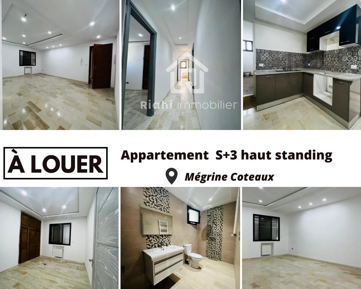 Appartement s+3 HST