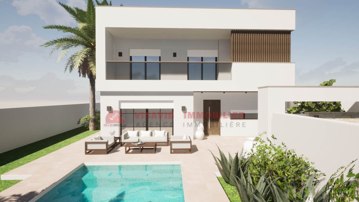 CONSTRUCTION VILLA EN ZONE URBAINE DJERBA – RÉF P694