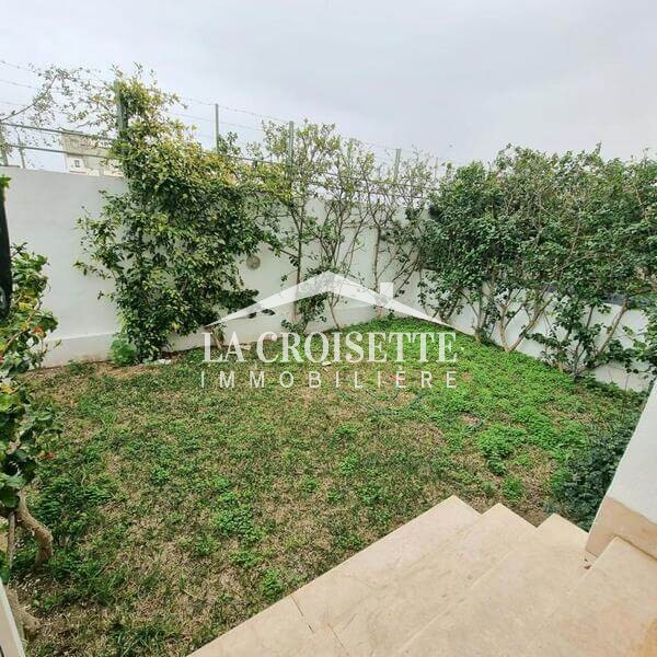 Appartement S+1 avec jardin à Ain Zaghouan Nord ZAL0995