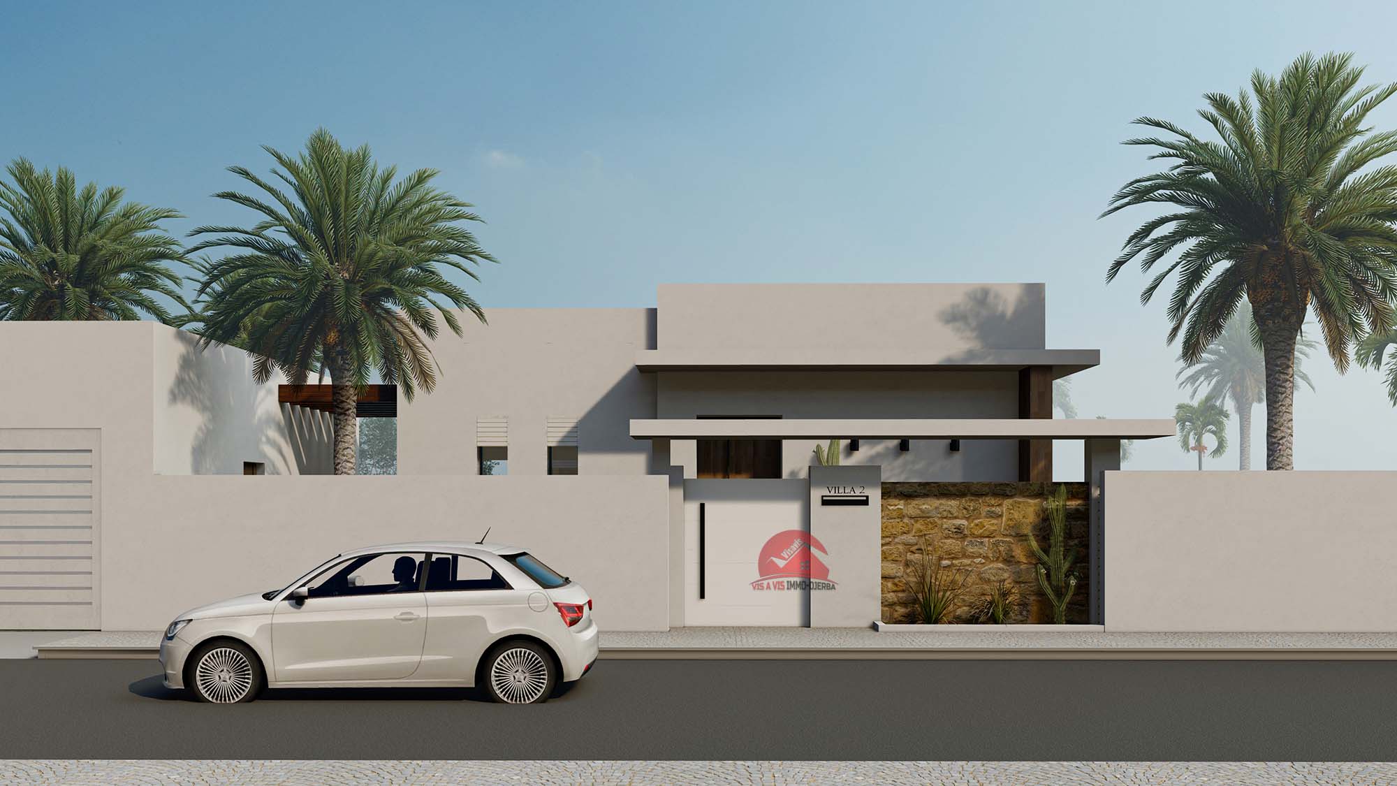 FACADE CLOTURE VILLA 2 copie