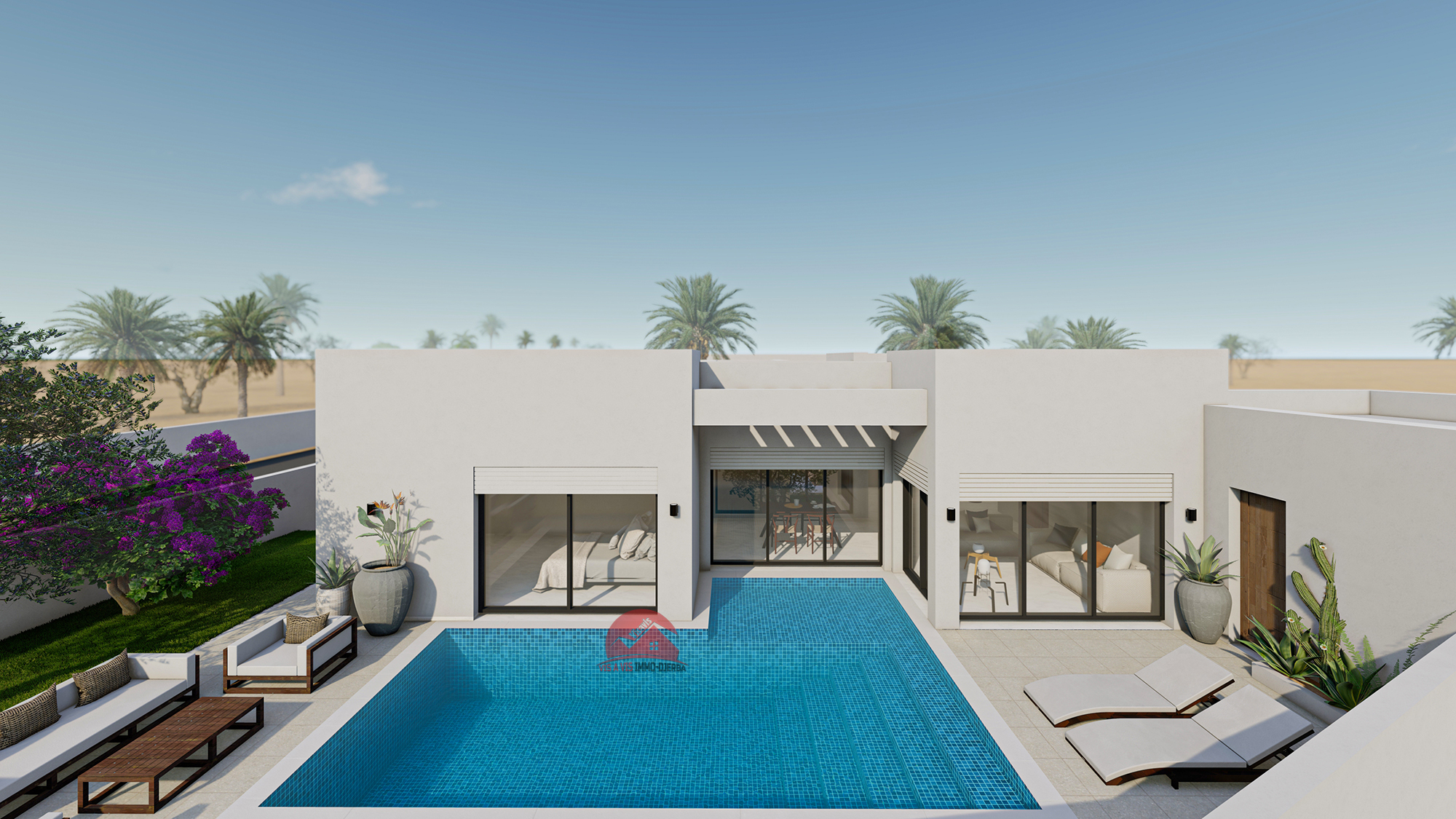 FACADE  2 VILLA 1