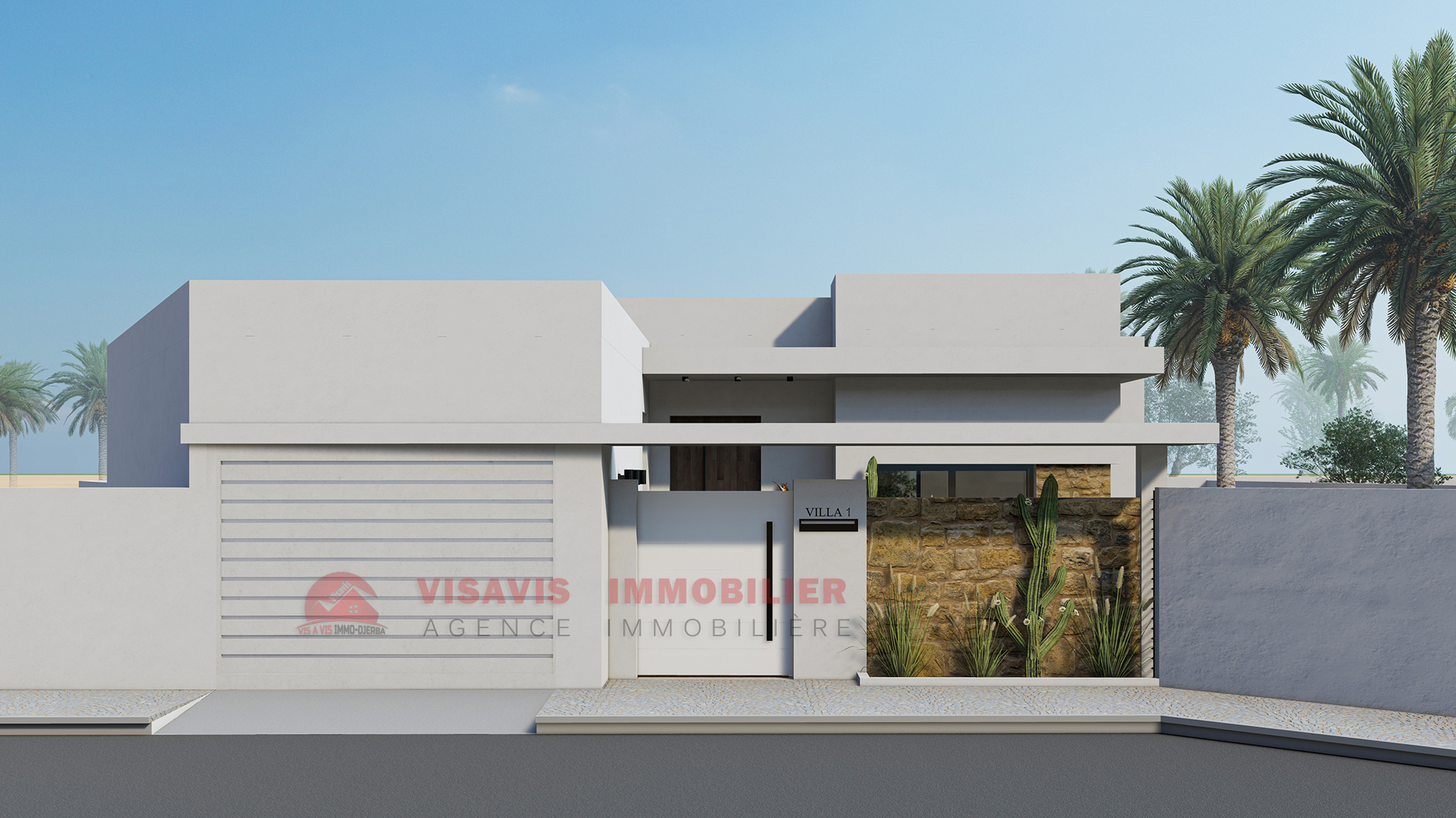 FACADE CLOTUREVILLA 1