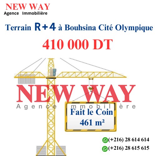 Terrain Fait le coin à Bouhsina Cité Olympique