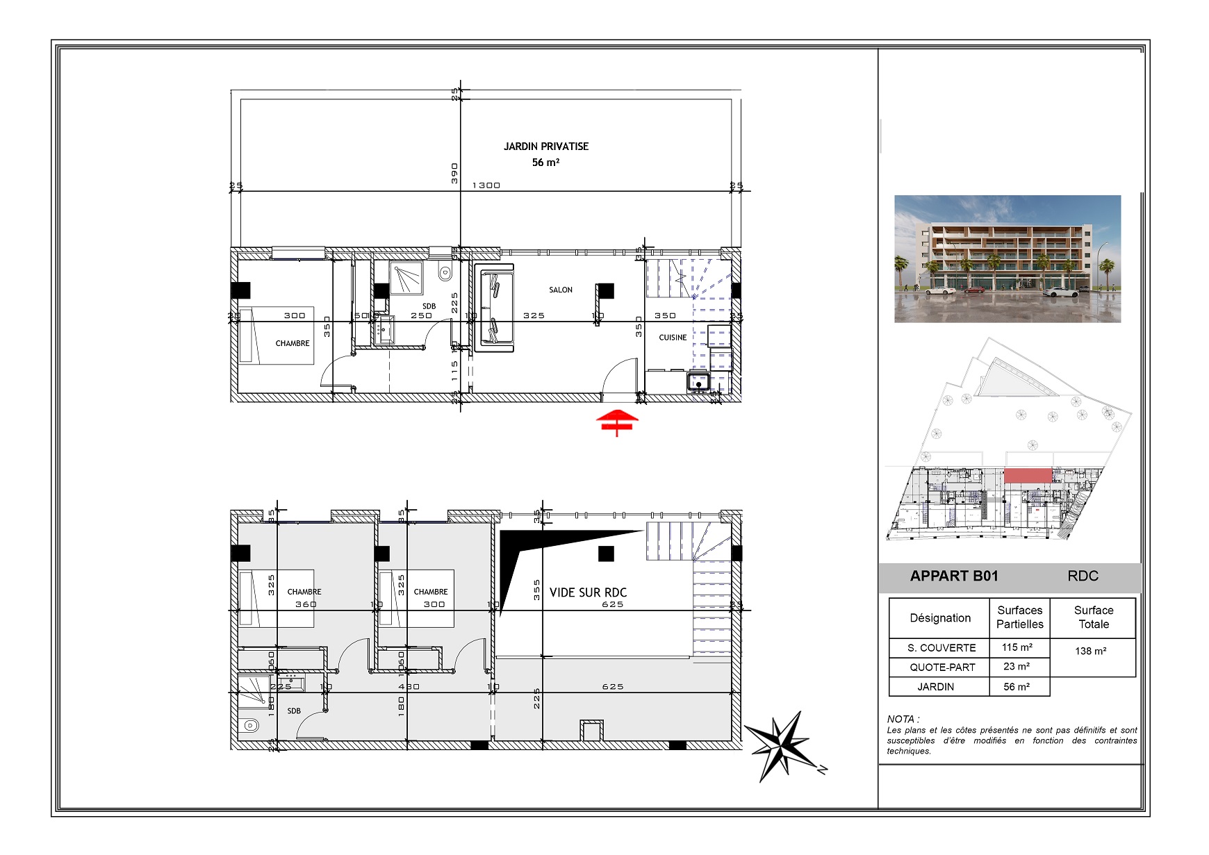 The View B01 S+3 Duplex