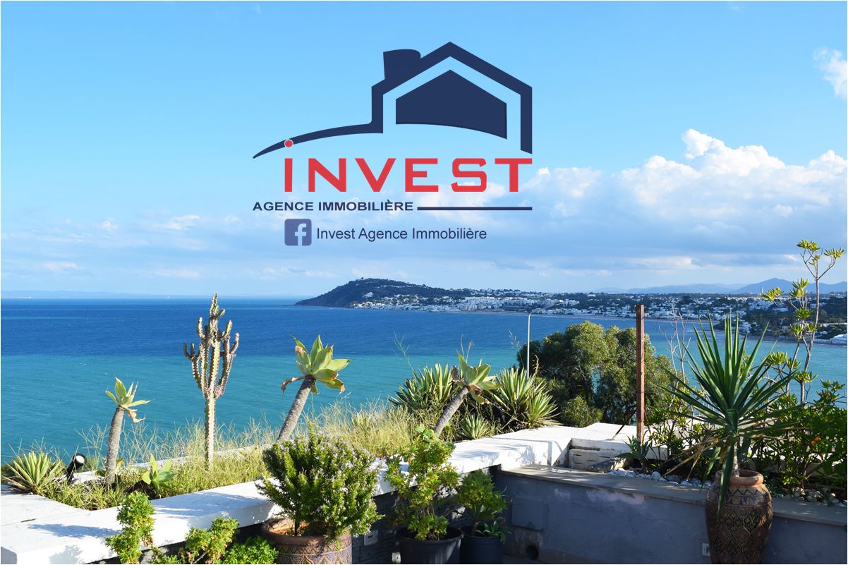 Villa de prestige à vendre à Gammarth avec vue mer