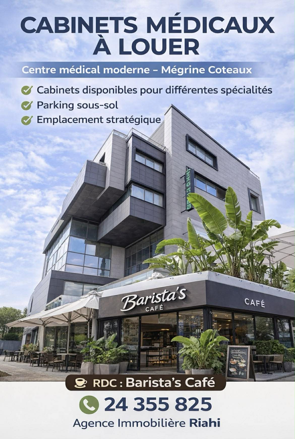 des bureaux médicaux a louer